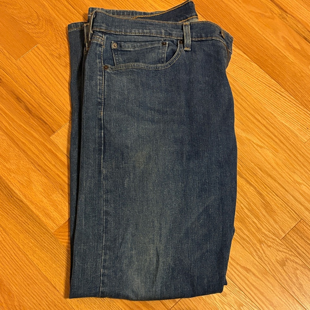 Levi's Men’s Dark Blue Straight Jeans